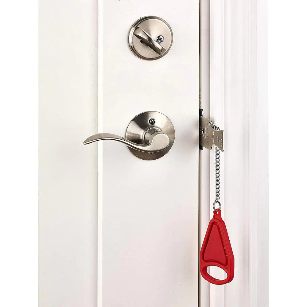 Portable Self-Defense Hotel Door Lock Stop