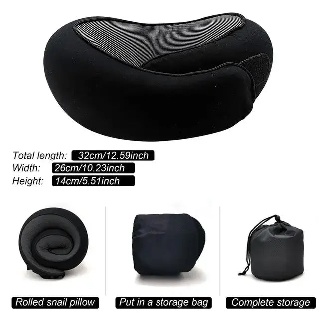 Ultimate Travel Neck Pillow Memory Foam