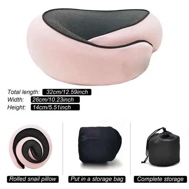 Ultimate Travel Neck Pillow Memory Foam