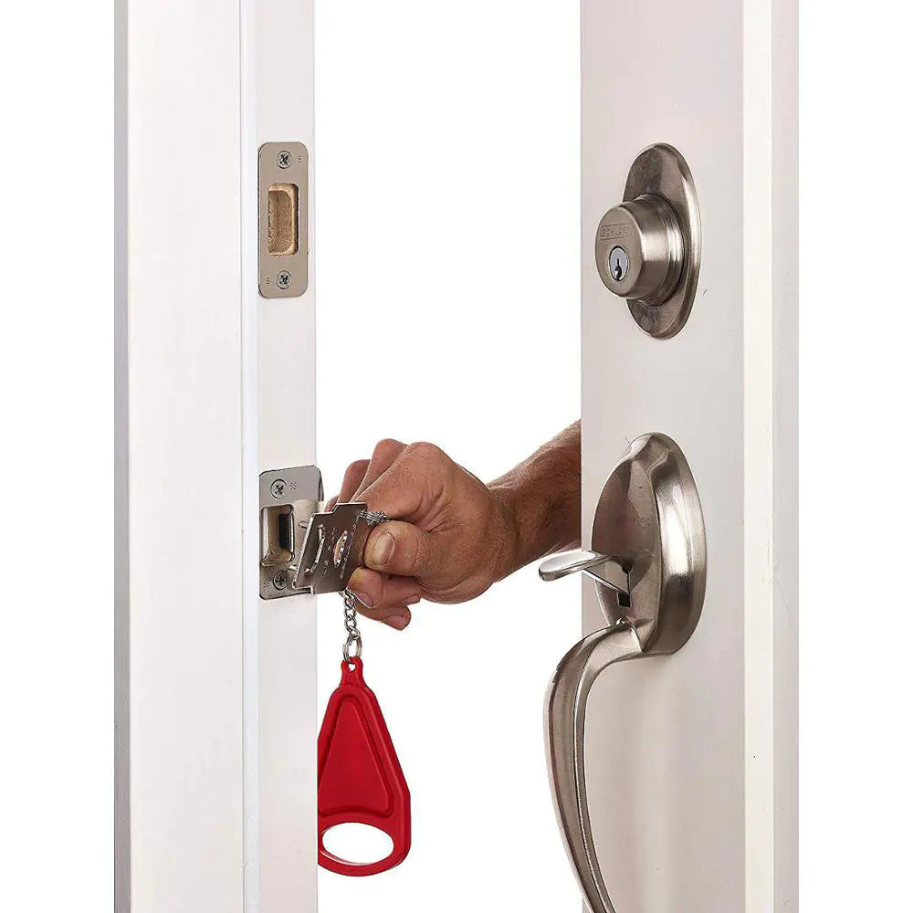 Portable Self-Defense Hotel Door Lock Stop